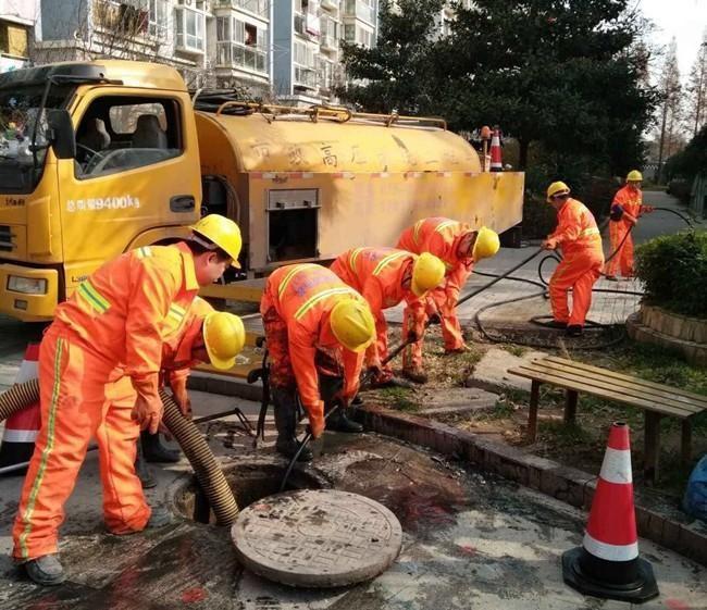 芗城市政管道清淤