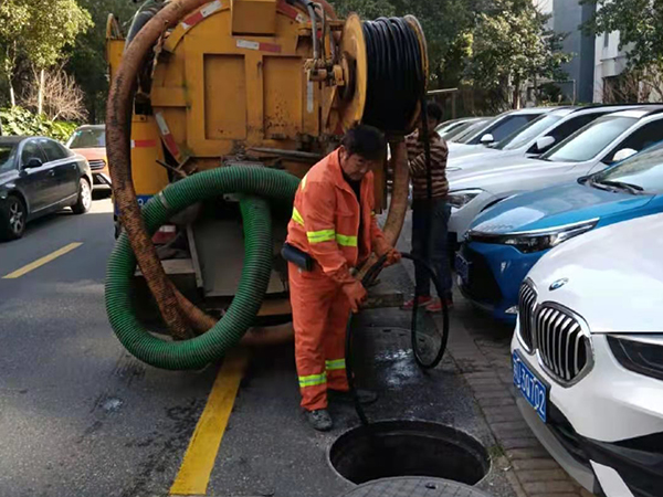 芗城排污管道清淤